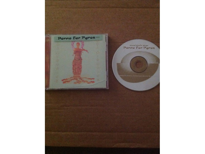 Porno For Pyros - Good God's Urge Promo Stamp On CD Booklet Hyper Sticker Front Jewel Case
