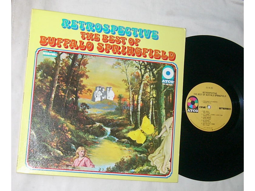 BUFFALO SPRINGFIELD -  - RETROSPECTIVE / THE BEST OF -  RARE ORIG 1969 LP - ATCO