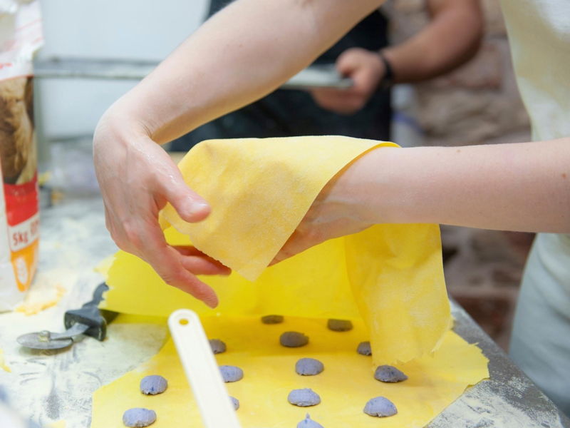 Cours de cuisine Cortone: Cours de cuisine sur les pâtes fraîches avec apéritif et dégustation