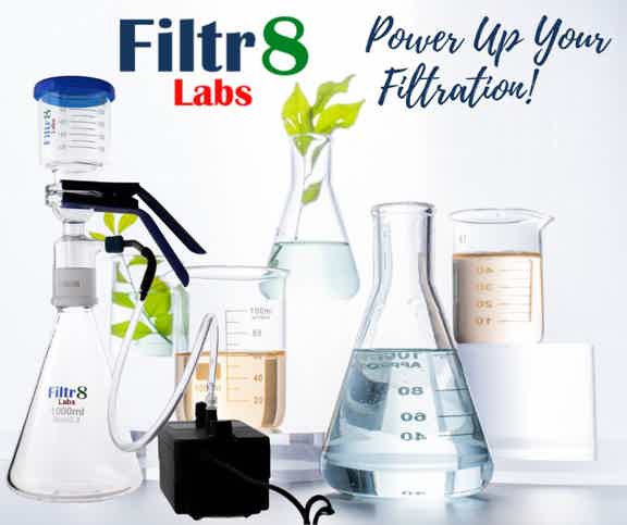Filtr8 Labs | lab vacuum pump | vacuum filtration apparatus | laboratory vacuum pump | filter vacuum pump