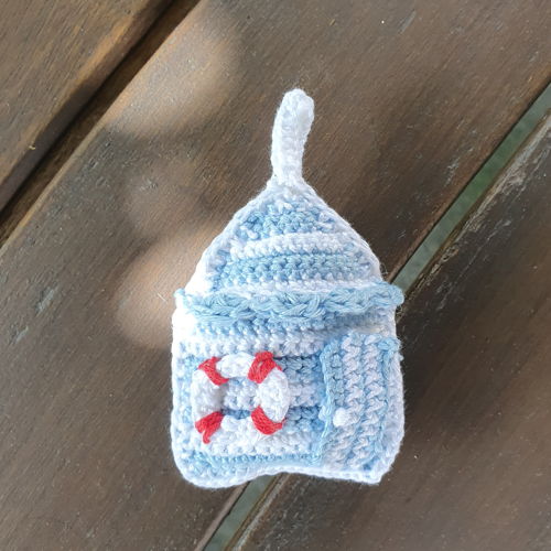 Tiny House Keychain