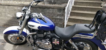 2013 TRIUMPH AMERICA motorcycle for rent near Butler, PA