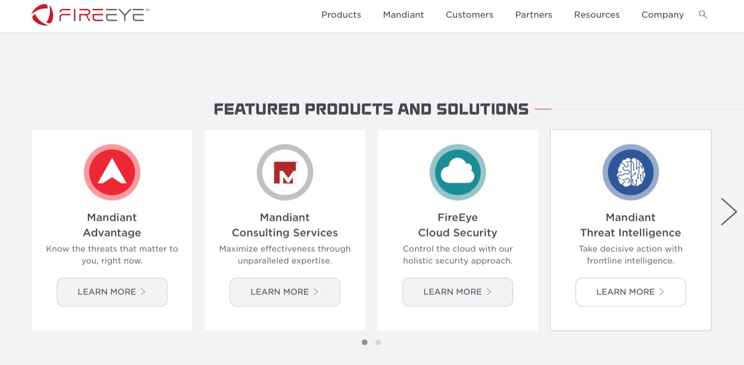 FireEye product / service
