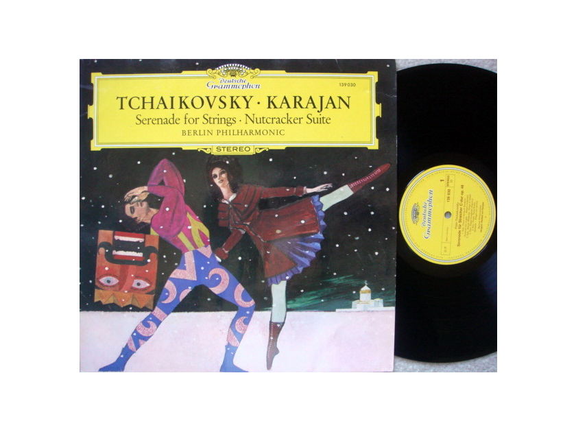 DG / KARAJAN-BPO, - Tchaikovsky Serenade for Strings, Nutcracker Suite,  MINT!