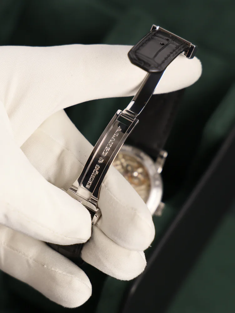 Daymatic with original 950 Platinum deployment clasp