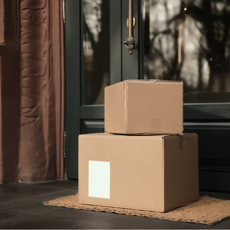 Oodle Club order parcels delivered to the front door