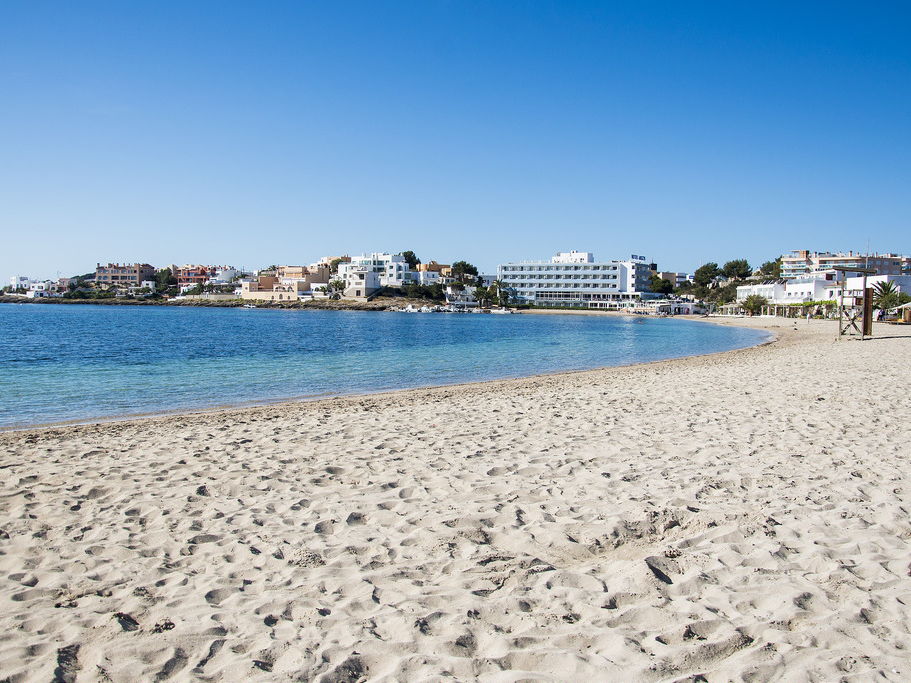 Best Ibiza beaches TALAMANCA, top Ibiza tourism