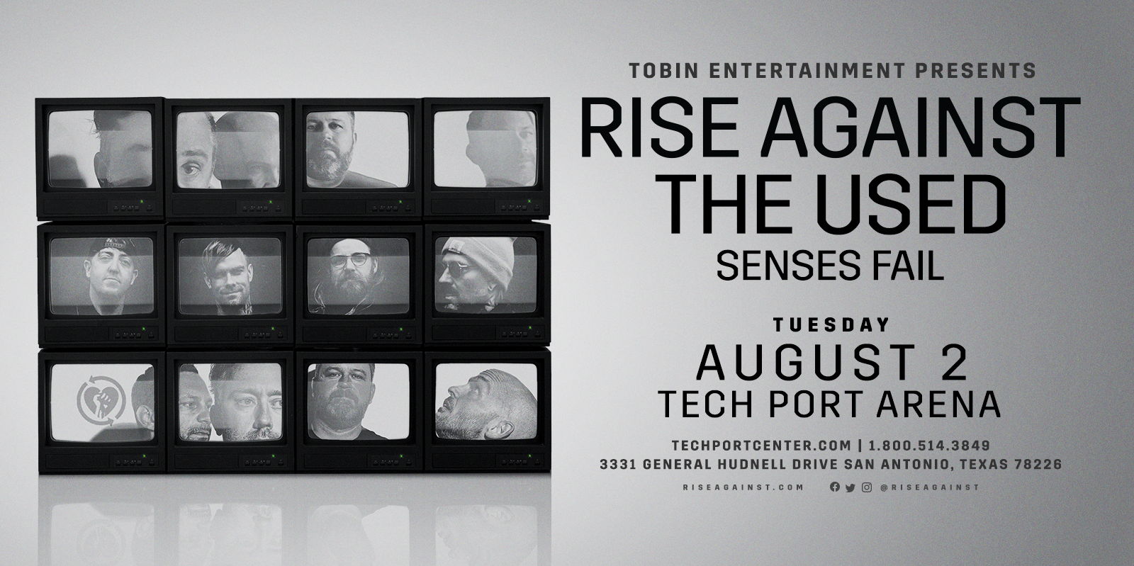 Rise Against & The Used promotional image