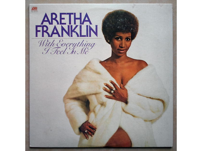 Aretha Franklin - - With Everything I Feel in Me / EX
