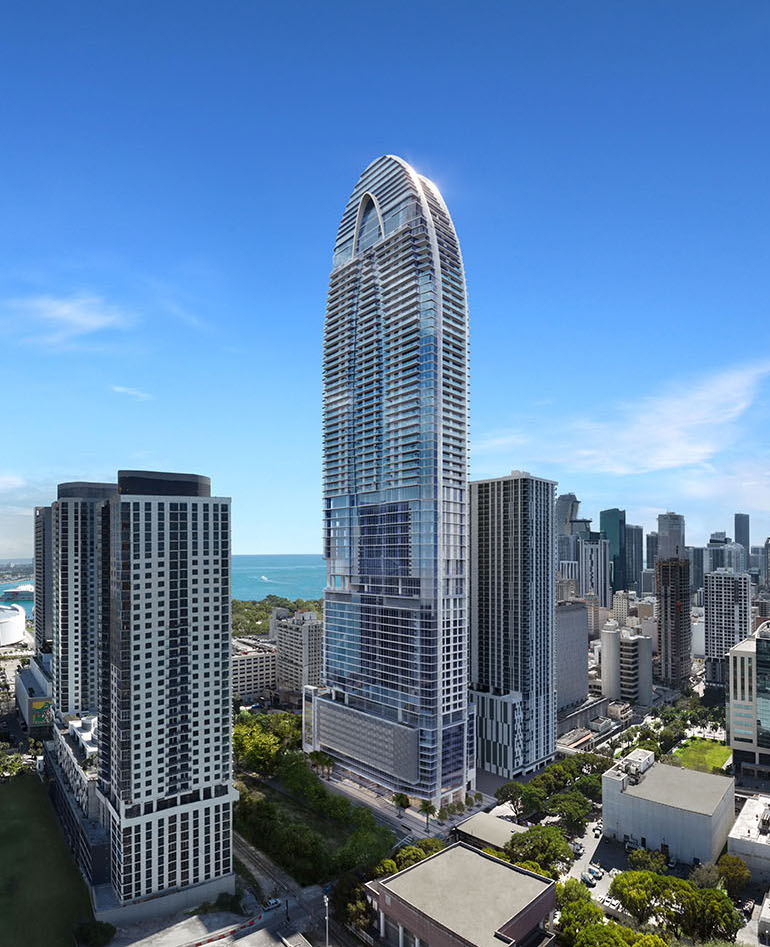 skyview image of OKAN Tower Miami