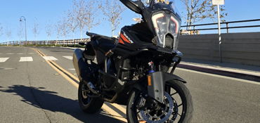 2023 KTM 1290 SUPER ADVENTURE S motorcycle for rent near Ventura, CA