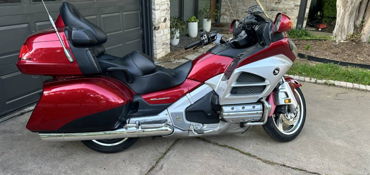 2012 HONDA GOLD WING motorcycle for rent near Austin, TX