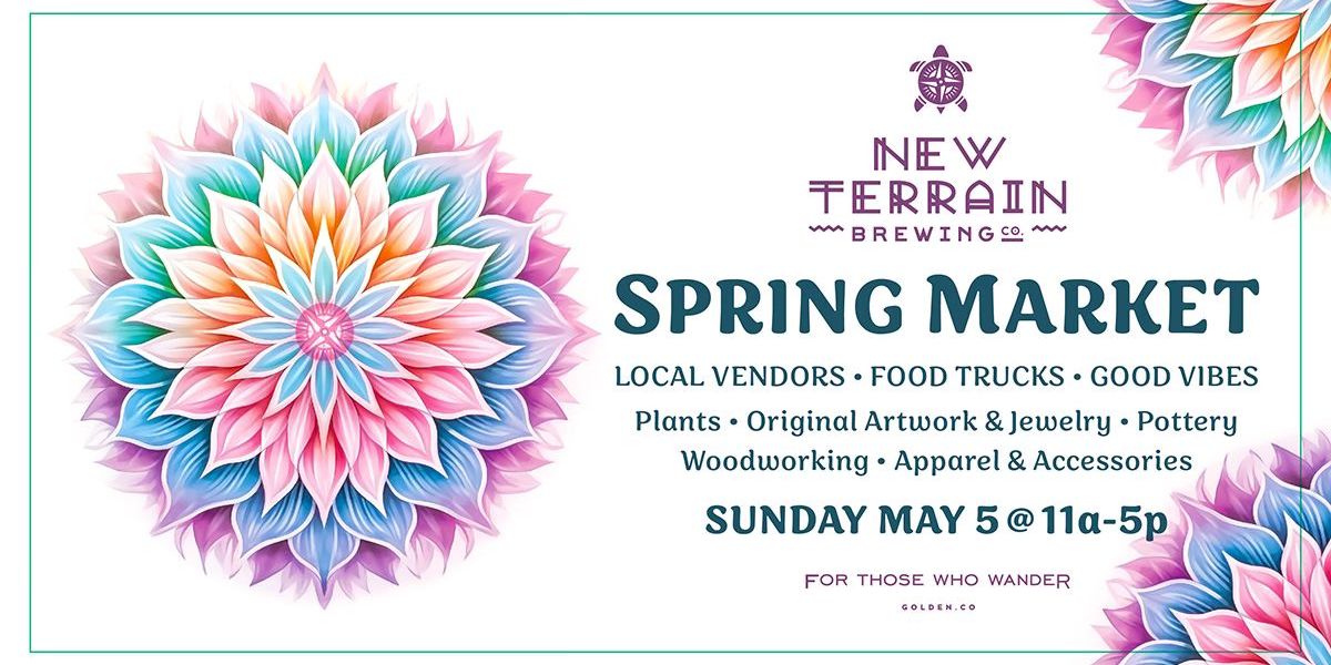 Spring Market @ New Terrain Brewing promotional image
