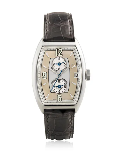 Franck Muller Master Banker Havana White Gold