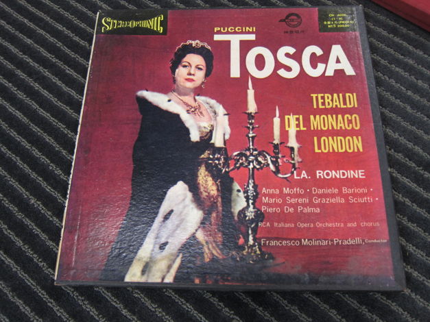 Vintage London CH-4026 - Vintage 4 LP Set, Tosca Japane...