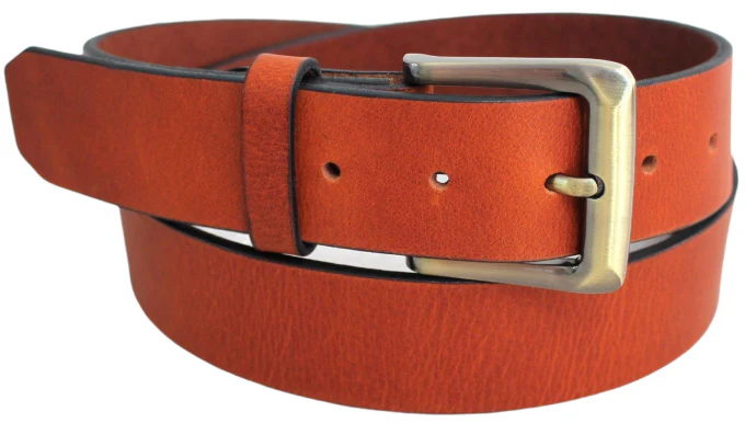Full Grain Leather Belt. 38 mm wide Style: 41005 - Image 4