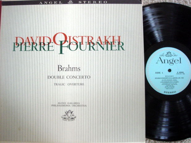 EMI Angel / FOURNIER/OISTRAKH, - Brahms Double Concerto...