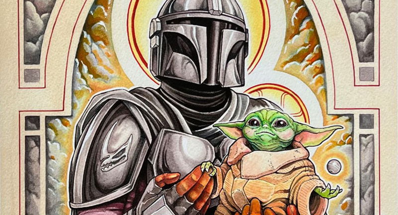 Free Art Exhibit- Droids and Sabers: a Star Wars Art Show