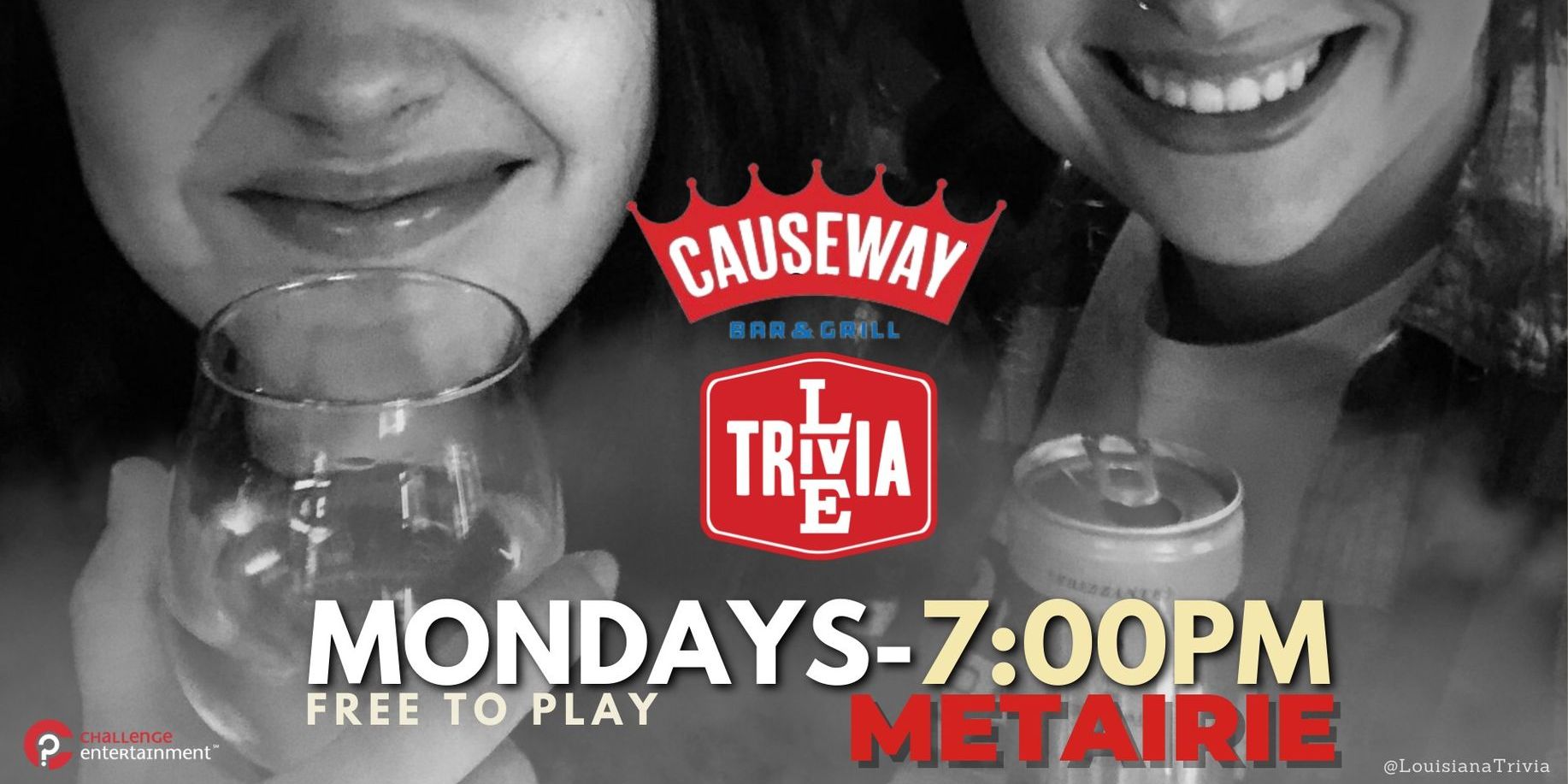 Live Trivia at Causeway Bar & Grill promotional image