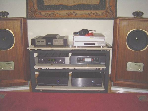 American electronics with Prestige Tannoy speakers