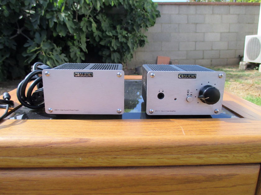 Channel Islands Audio VHP-1 and VAC-1 headphone amp and power supply