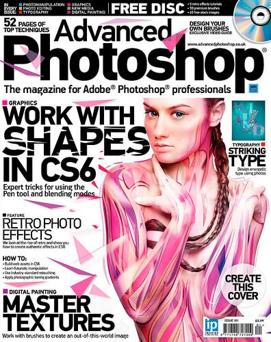 Advanced Photoshop за 2012 год, 101 номер, октябрь