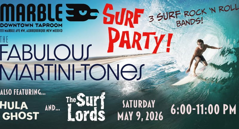 Surf Rock 'n Roll Party w/ The Fabulous Martini Tones