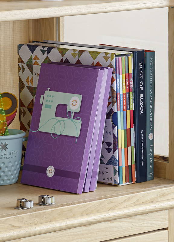 storage solutions for quilt patterns, quilting books & BLOCK magazine