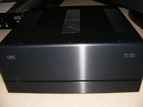 Cary Audio SA-500.1 Monoblocks Black, Like New
