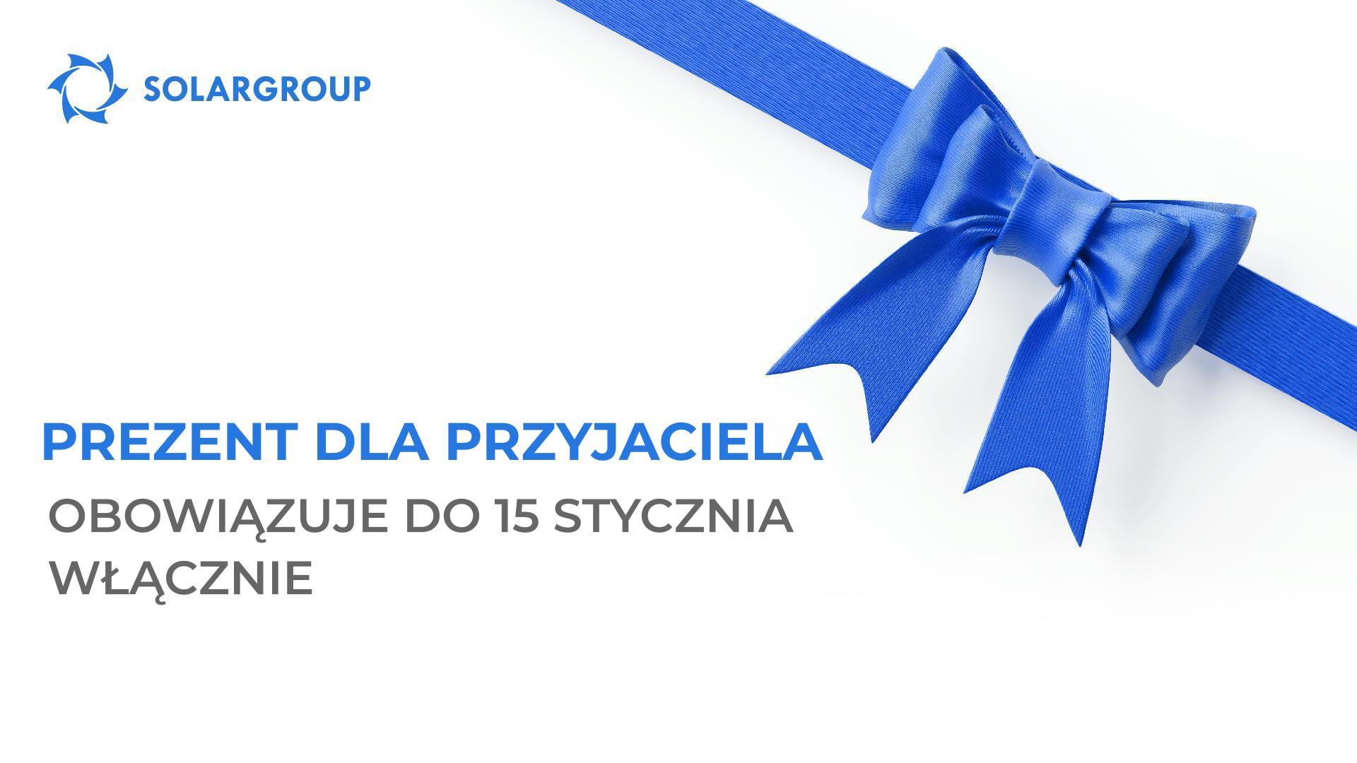 Prezent dla przyjaciela: zawieszenie opcji od 16 stycznia
