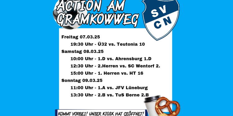 ACTION AM GRAMKOWWEG 10-2025