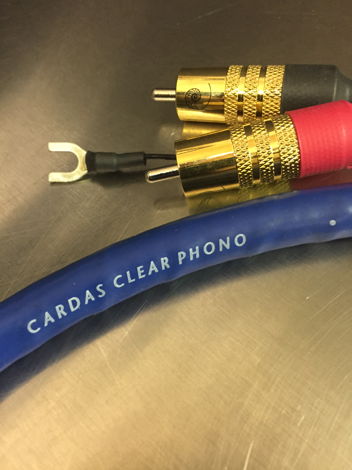 CARDAS AUDIO CLEAR PHONO CABLE - LIKE NEW