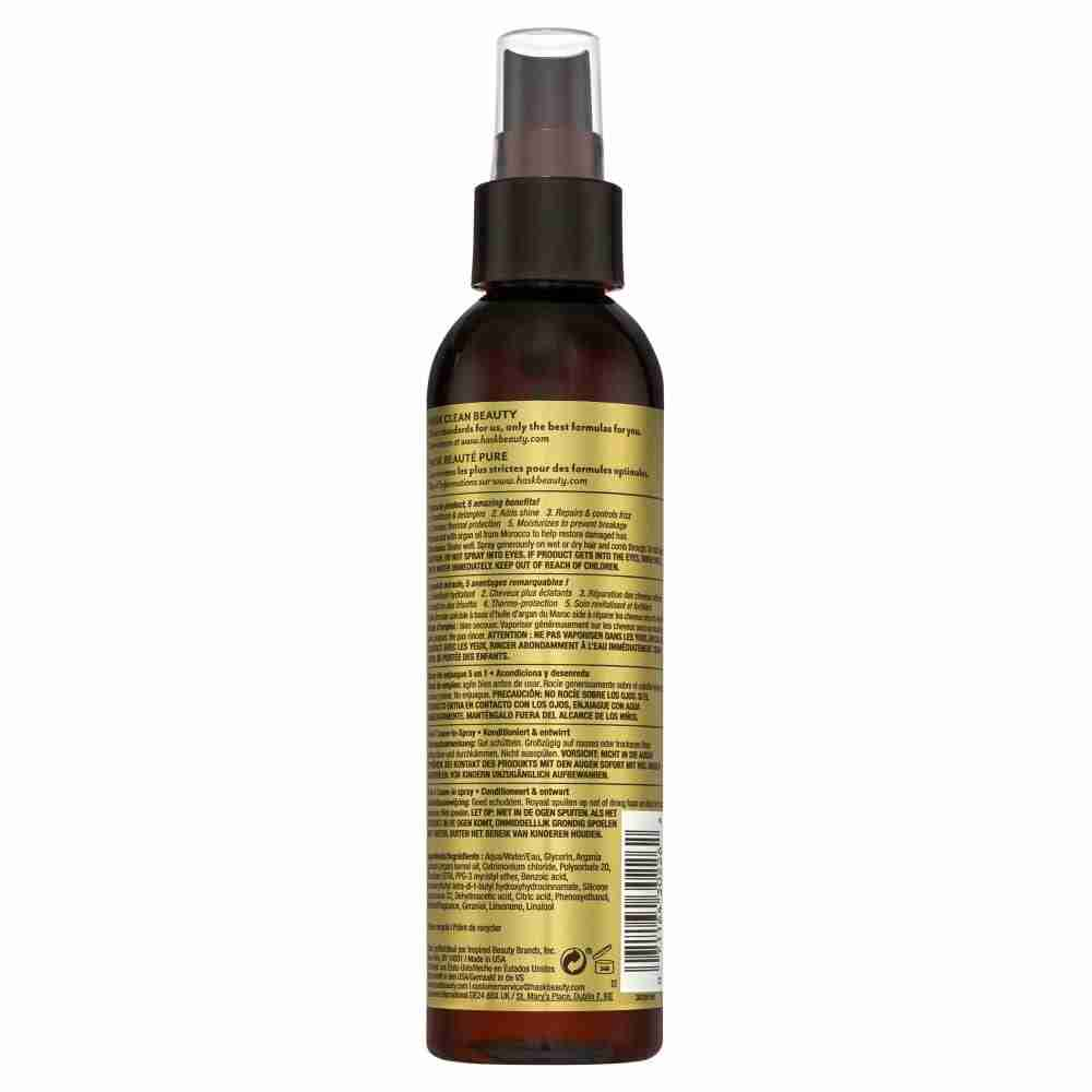 HASK Argan Oil Repairing 5-in-1 Leave-In Spray 175mL - Image 3