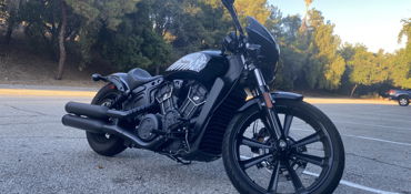 2023 INDIAN SCOUT ROGUE SIXTY ABS motorcycle for rent near La Verne, CA