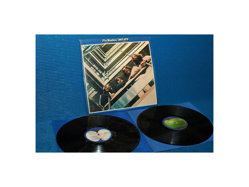 THE BEATLES -  - "Blue Album 67-70" -  Apple 1973 'blue labels' Original