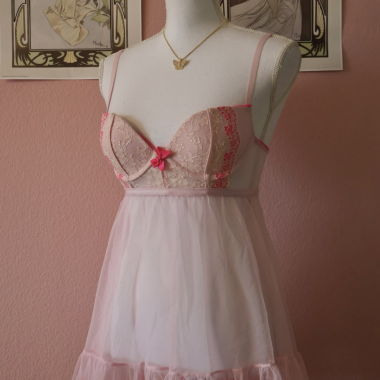 Victoria’s Secret Pink Babydoll (Vintage - 34B)