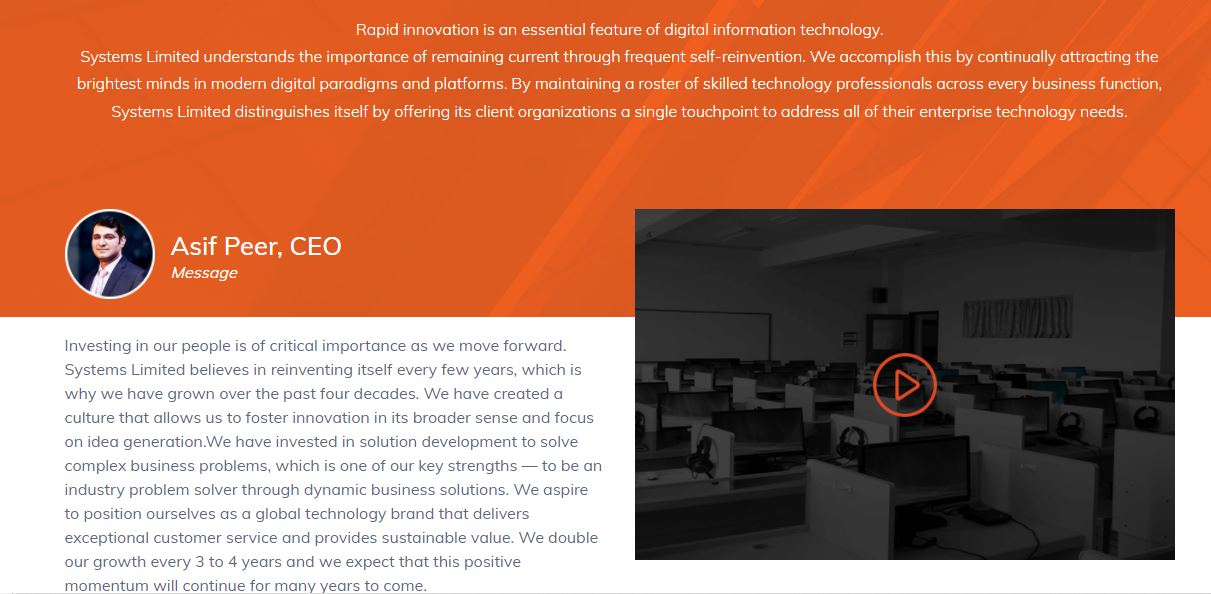 Systems Limited product / service