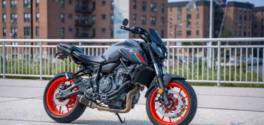 2021 YAMAHA MT-07 motorcycle for rent near Bayonne, NJ