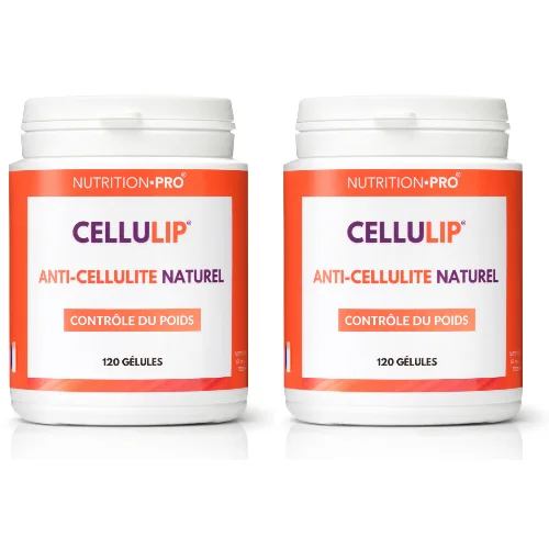 Cellulip \u002D Anti\u002Dcellulite en gélules \u002D Lot de 2