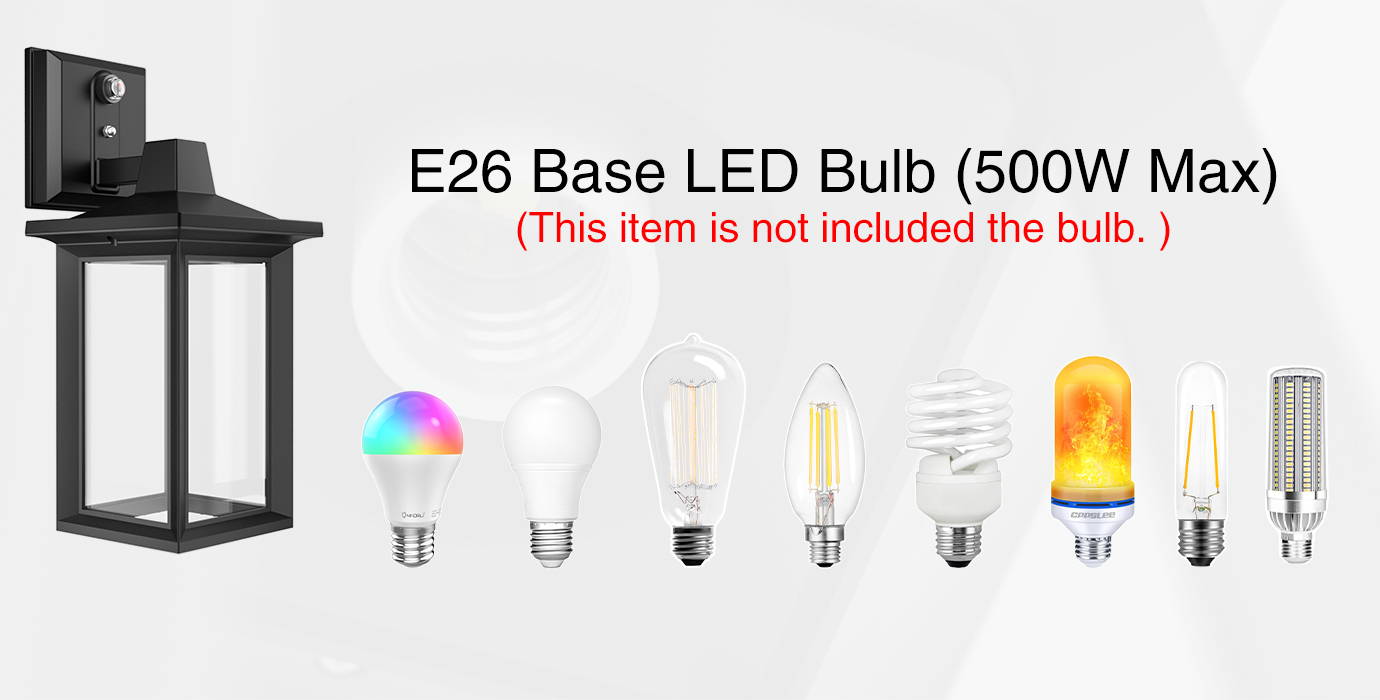 Dusk to Dawn Security Light E26 LED Bulb