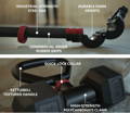 Hyperbell Specs: Indestrial-strength steel bar, durable foam inserts, commercial-grade rubber grips