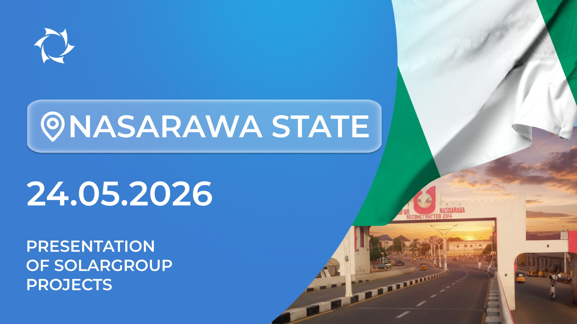 Presentation of SOLARGROUP innovative projects in Nigeria (Nasarawa State)