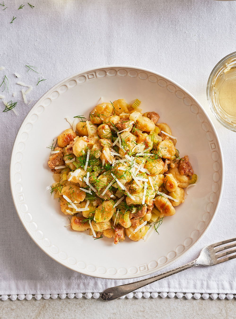 Leek and Sausage Gnocchi | RICARDO
