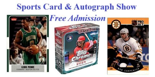Free Admission Sports Card & Autograph Show promotional image