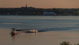 wake beach see panorama