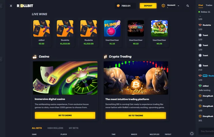 RollBit Dentralized Gaming and Gambling