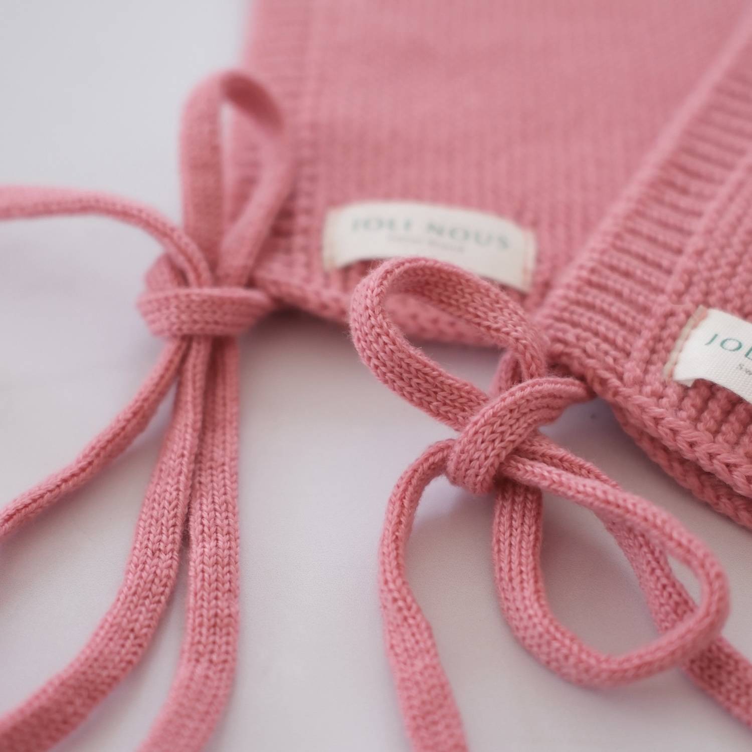 béguin bébé laine mérinos joli nous ultra doux confort qualité rose vieux fille adorable mignon cadeau naissance excellence made in italy