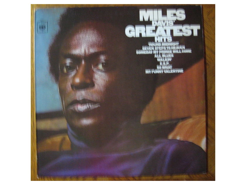 Miles Davis - Miles Davis' Greatest Hits  - 1969 UK CBS ‎-  S 63620