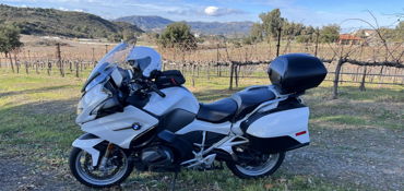 2021 BMW R 1250 RT motorcycle for rent near Irvine, CA
