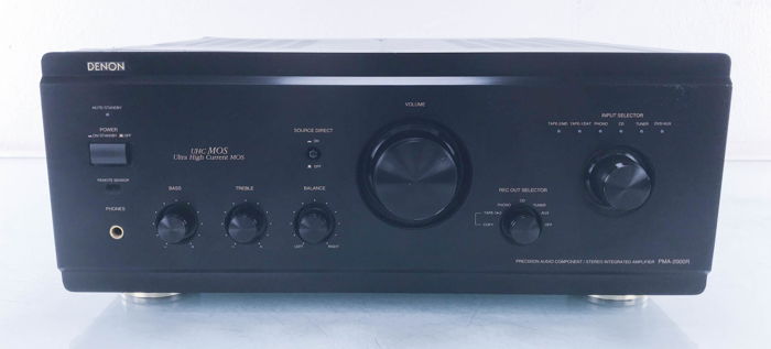 Denon  PMA-2000R Stereo Integrated Amplifier; Remote (1...